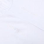 莱德杯圆领短袖T恤  RM171PD36-白色